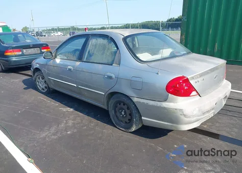 2003 Kia Spectra Ls from USA, damaged, VIN KNAFB121735218442